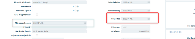 Smartfront ÁFD 5.12 > Számlázási folyamat > Áfa esedékesség Számla felületen.png