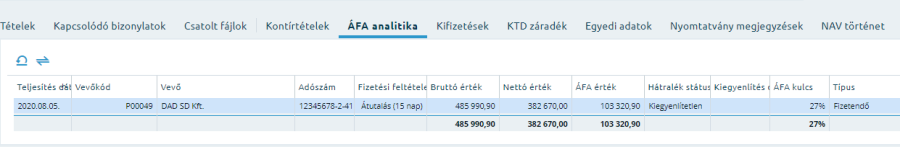 Smartfront ÁFD 5.19 > Számlázás: Devizás végszámla könyvelése > worddav3f12d565da4cc0125472b4618ff4027c.png